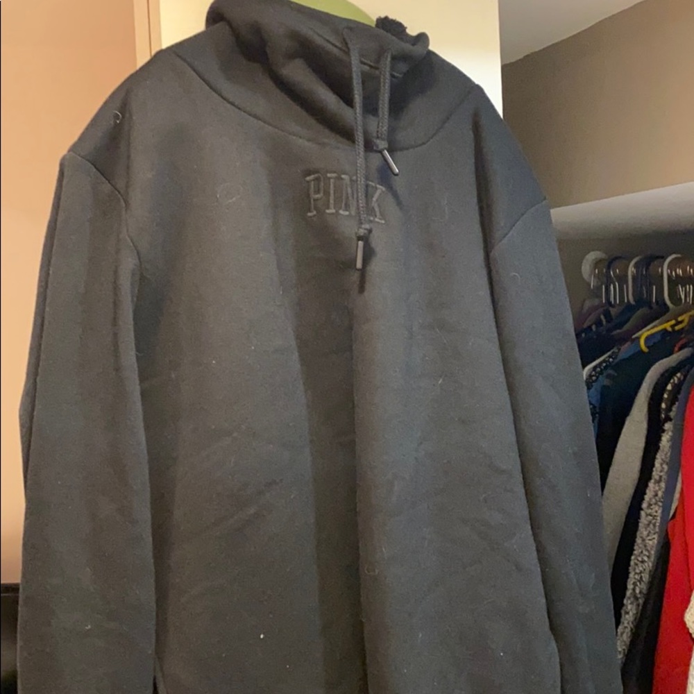 Pink Sherpa Hoodie